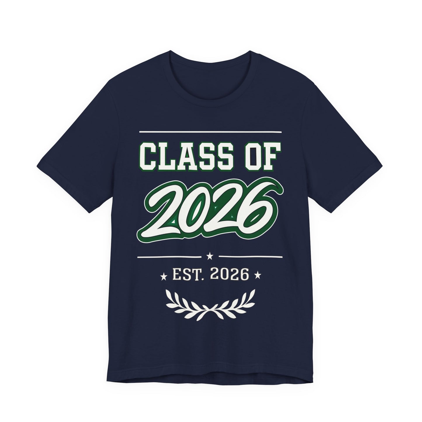 Class of 2026 Tee — Graduation T-Shirt, 'Est. 2026' Senior Gift