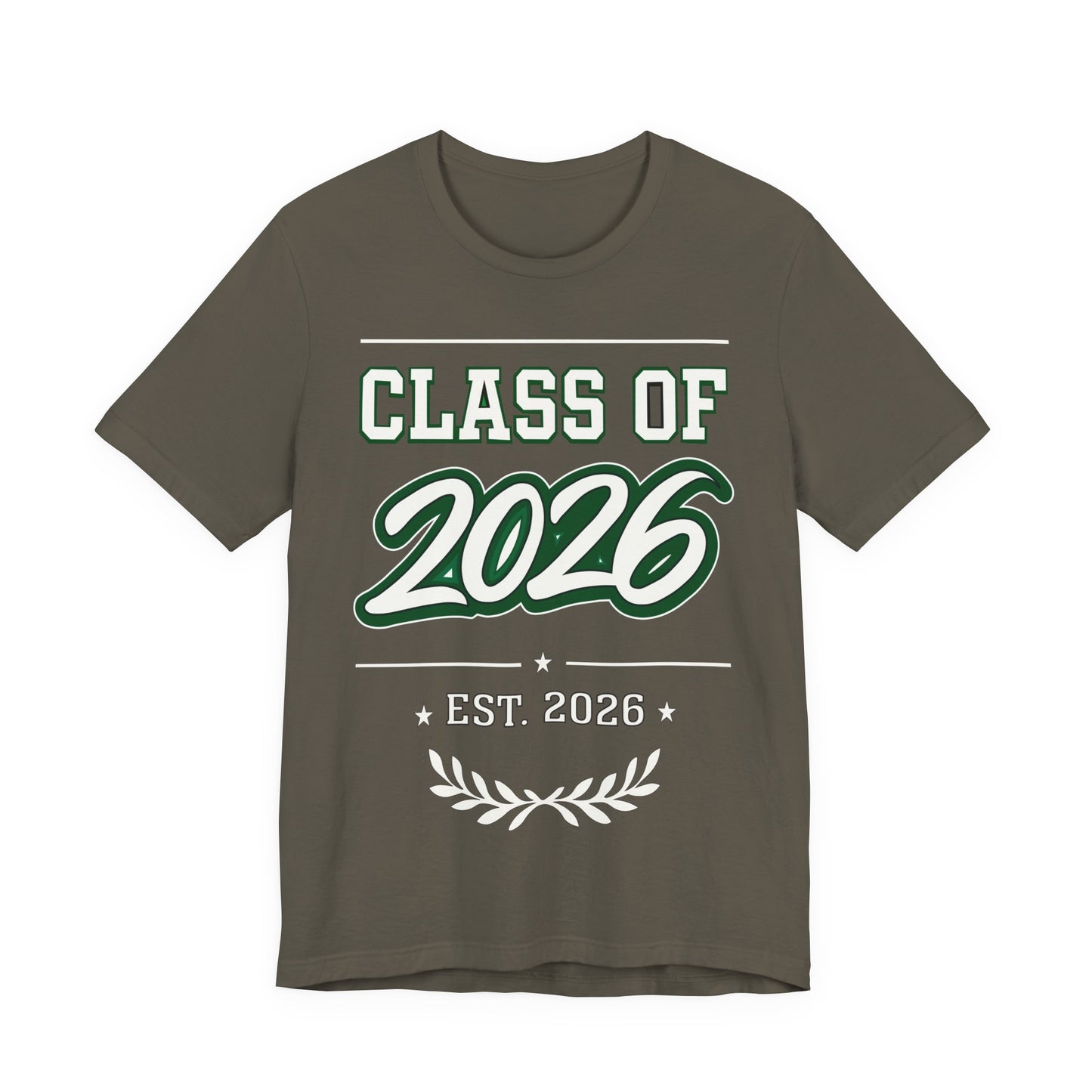 Class of 2026 Tee — Graduation T-Shirt, 'Est. 2026' Senior Gift