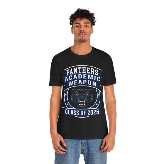 Panthers Academic Weapon Tee (Class of 2026)