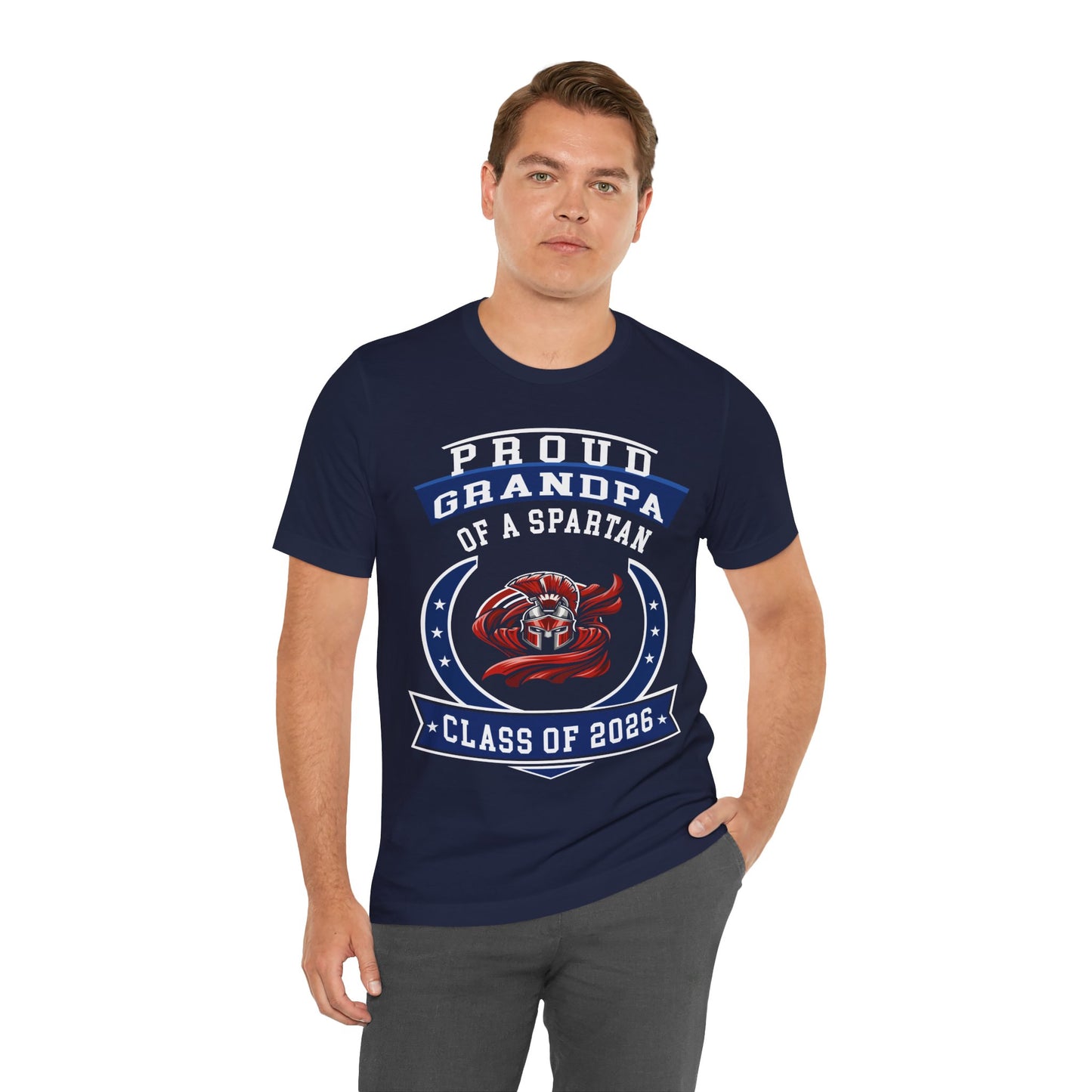 Proud Grandpa of a Spartan – Class of 2026 Graduation Shirt