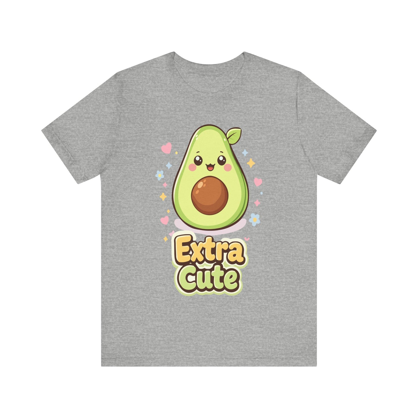 Extra Cute Avocado T-Shirt — Kawaii Fruit Graphic Tee