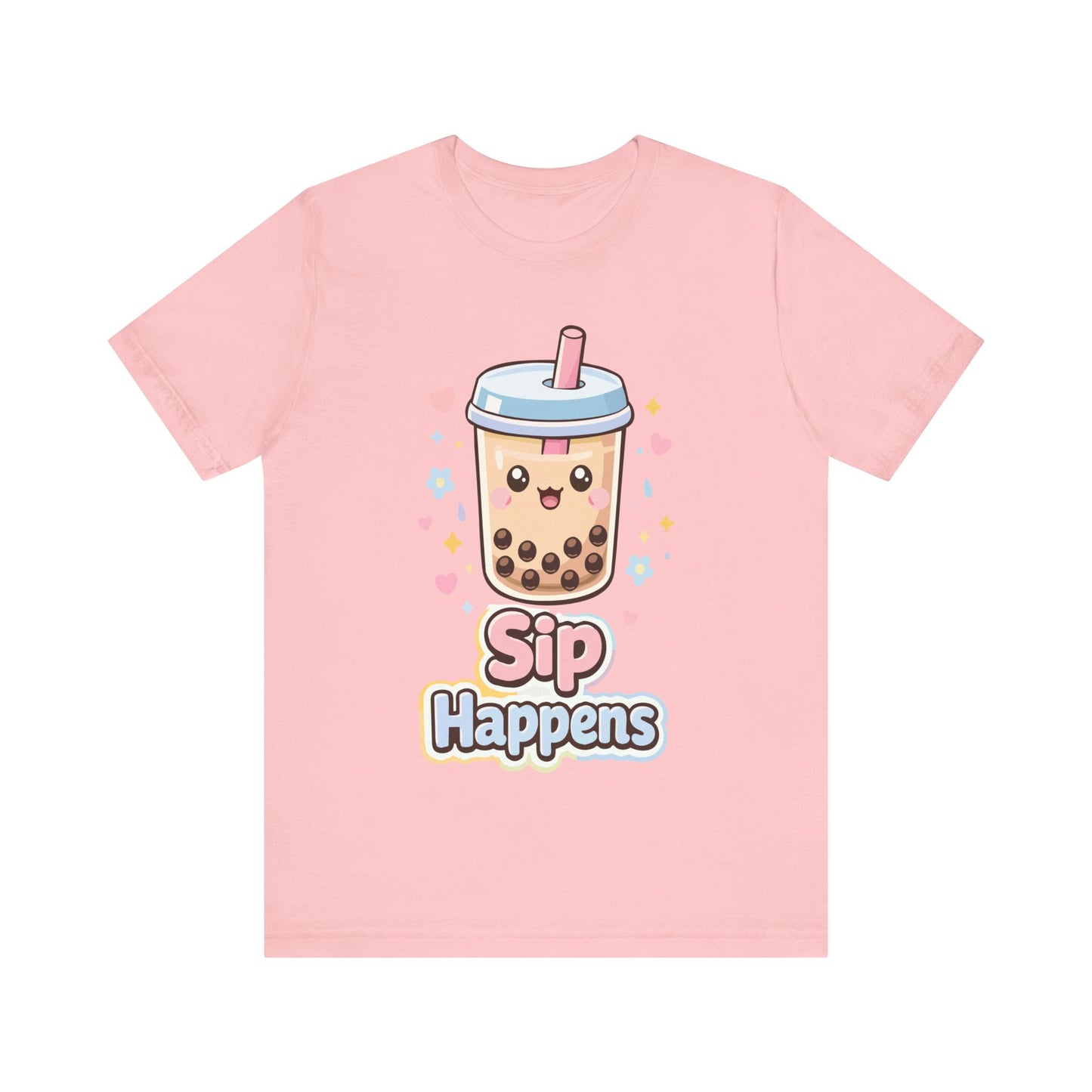 Bubble Tea T-Shirt — Cute “Sip Happens” Boba Tee
