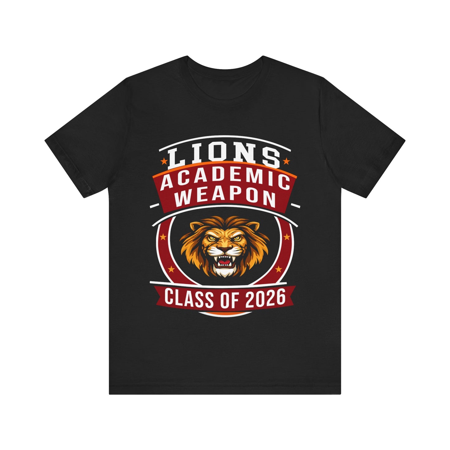 Lions Academic Weapon Tee (Class of 2026)