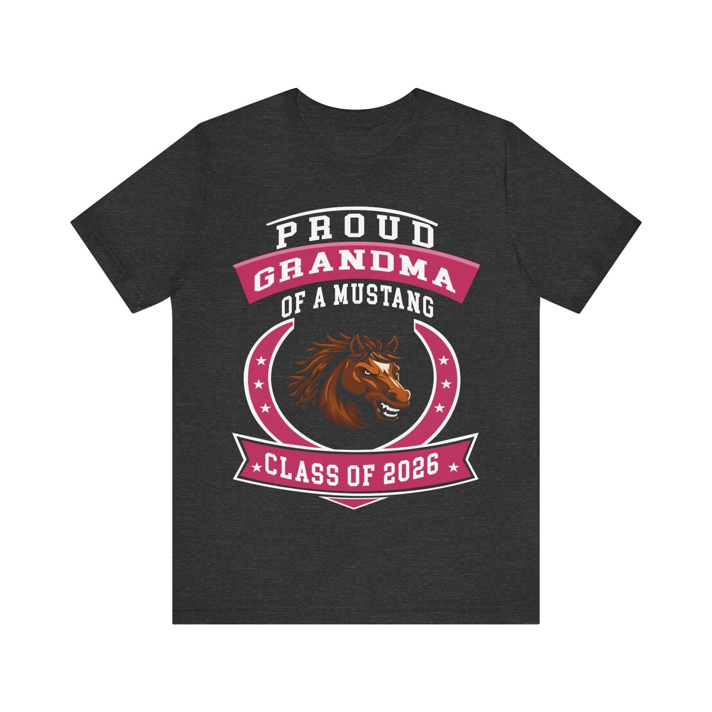 Proud Grandma of a Mustang – Class of 2026 Graduation Shirt