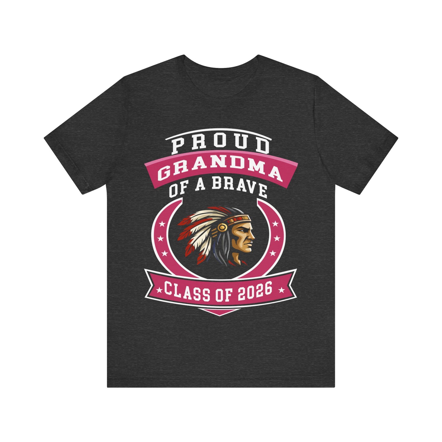 Proud Grandma of a Brave – Class of 2026 Graduation Shirt