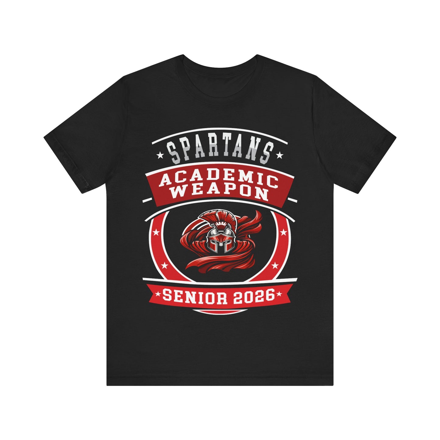 Spartan Senior 2026 Shirt – Academic Weapon Graduation Tee
