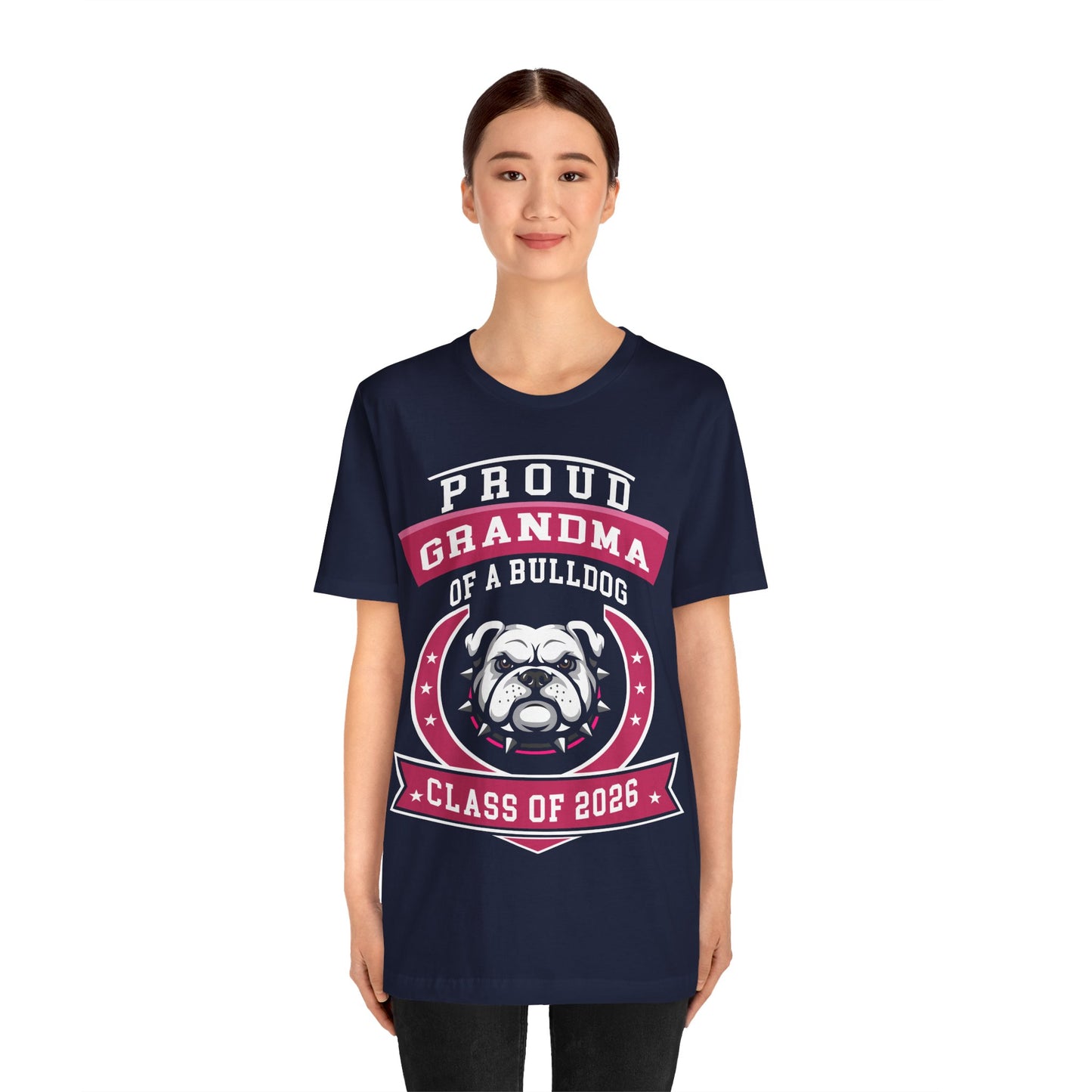 Proud Grandma of a Bulldog – Class of 2026 Graduation Shirt