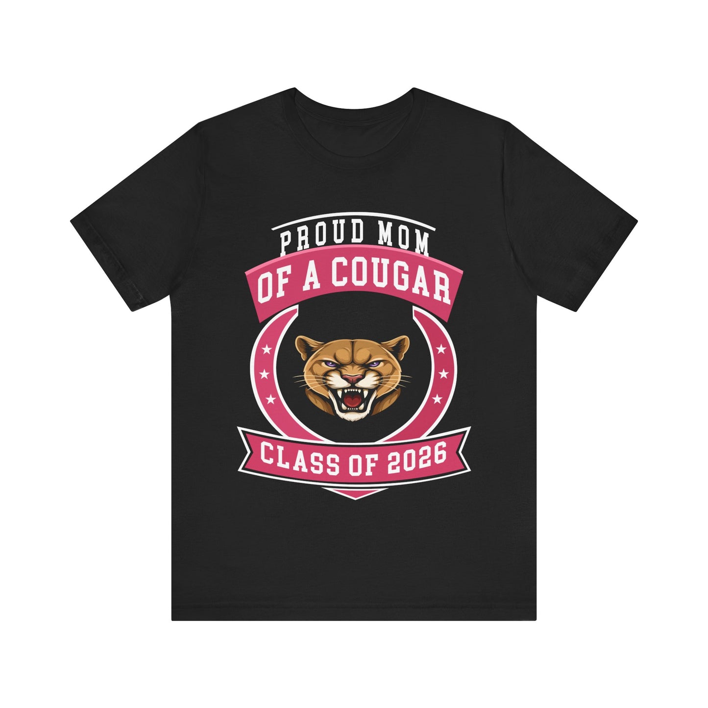 Proud Mom of a Cougar – Class of 2026 Graduation Shirt
