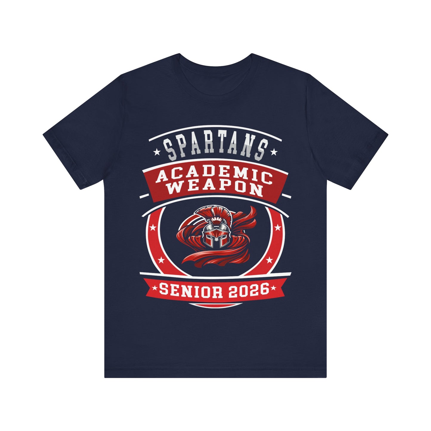 Spartan Senior 2026 Shirt – Academic Weapon Graduation Tee