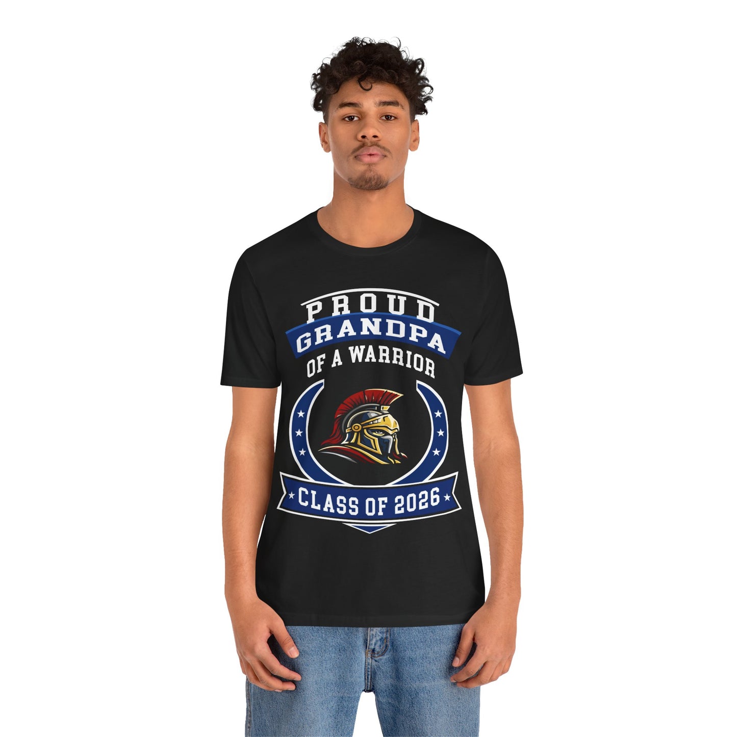 Proud Grandpa of a Warrior – Class of 2026 Graduation Shirt