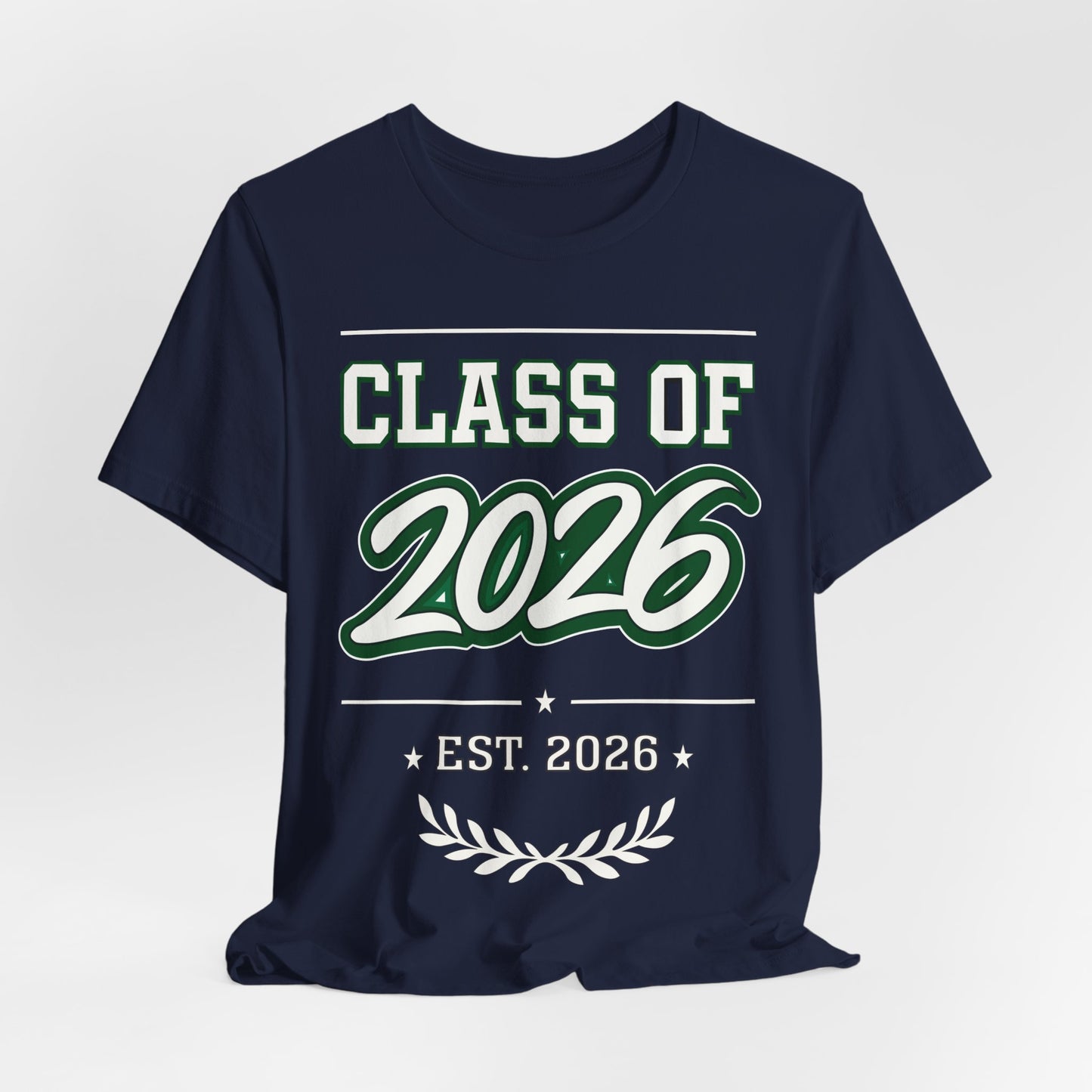 Class of 2026 Tee — Graduation T-Shirt, 'Est. 2026' Senior Gift