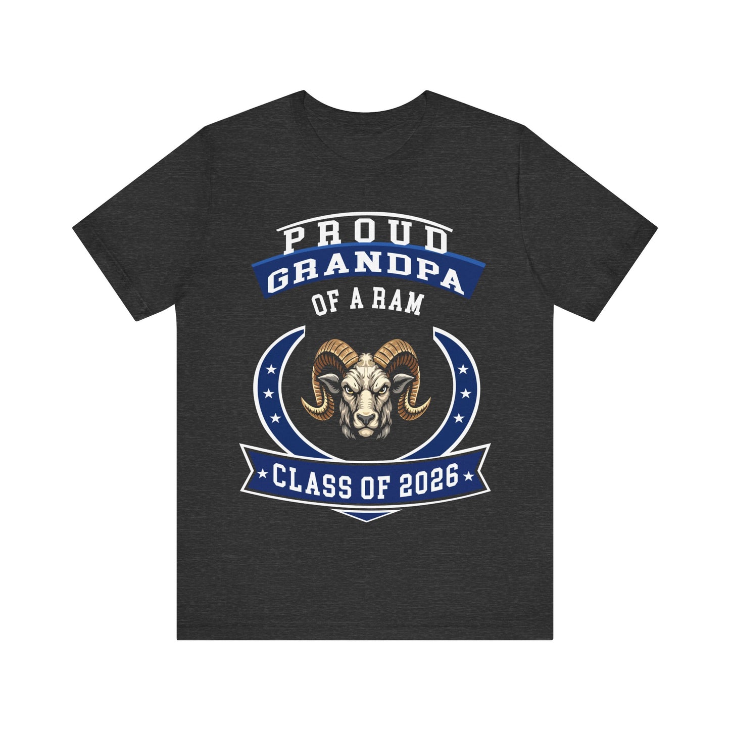Proud Grandpa of a Ram – Class of 2026 Graduation Shirt