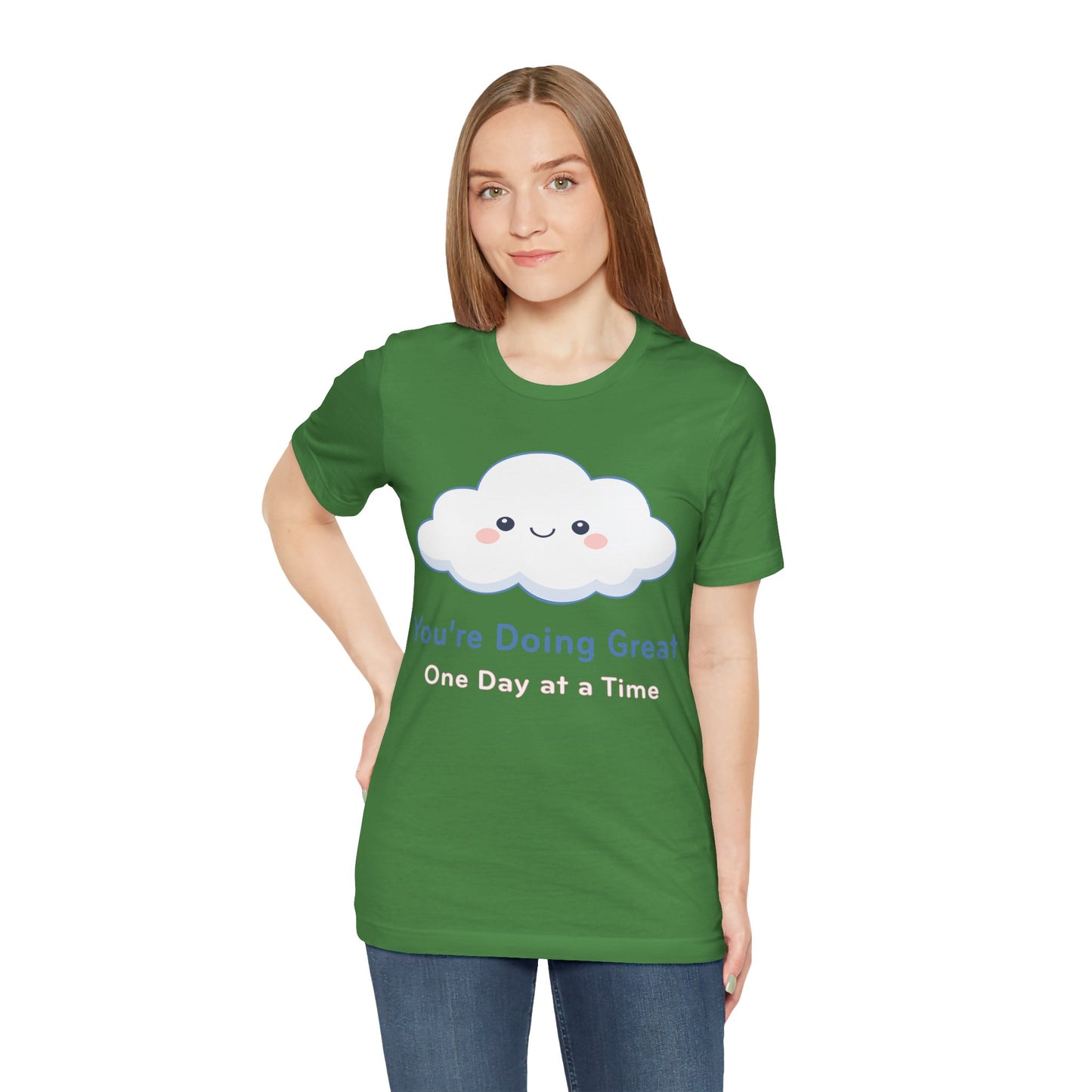 You’re Doing Great Cloud Tee — Cute Positive Affirmation T-Shirt
