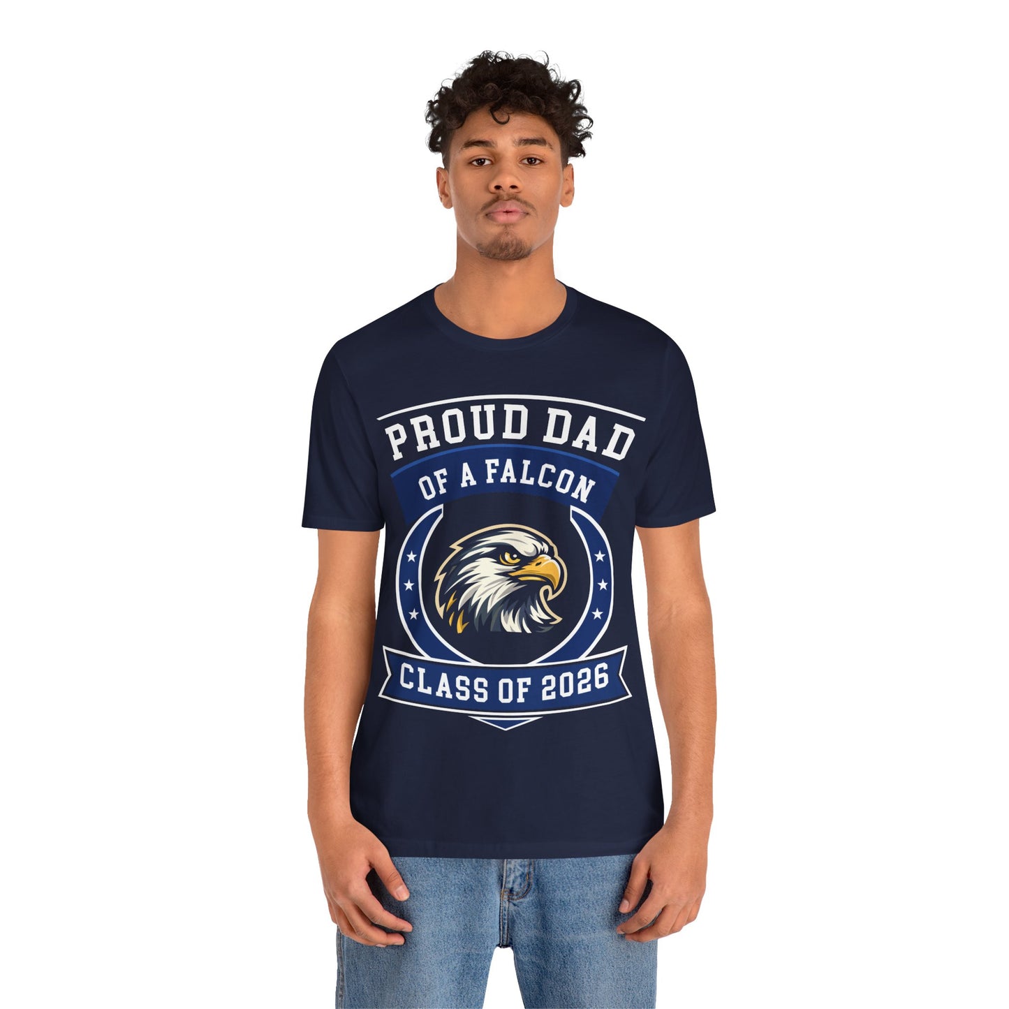 Proud Dad of a Falcon – Class of 2026 Graduation Shirt