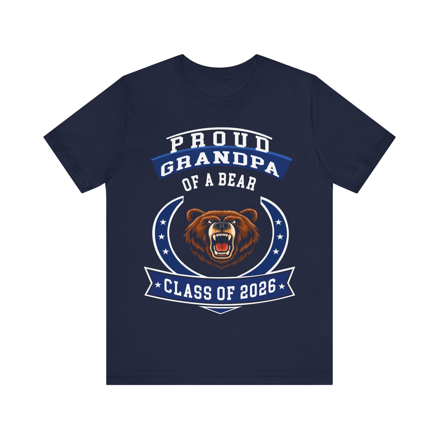 Proud Grandpa of a Bear – Class of 2026 Graduation Shirt