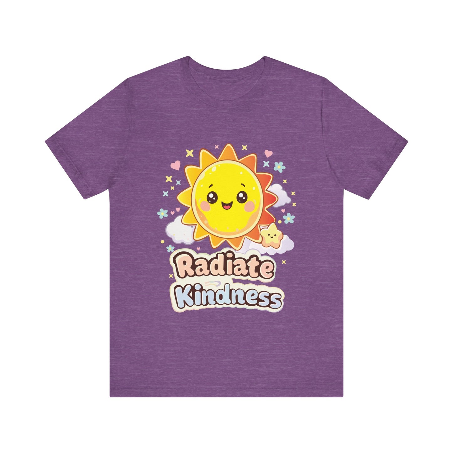 Radiate Kindness T-Shirt — Cute Kawaii Sun Graphic Tee