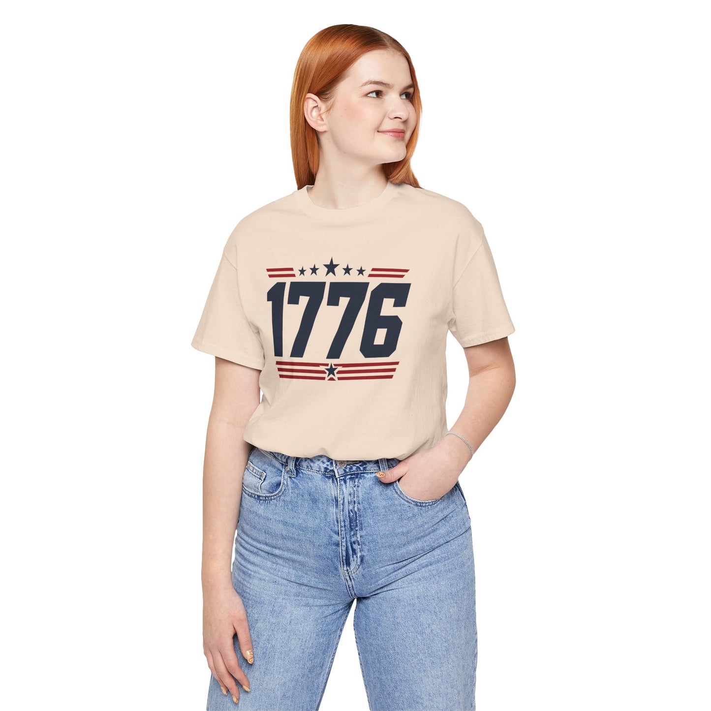 1776 Patriotic Tee — American Independence Flag Graphic Shirt
