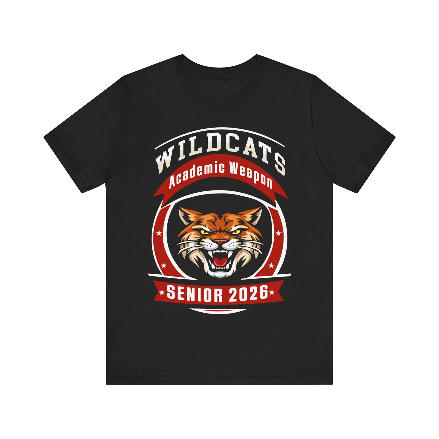 Wildcats Senior 2026 Shirt – Academic Weapon Graduation Tee