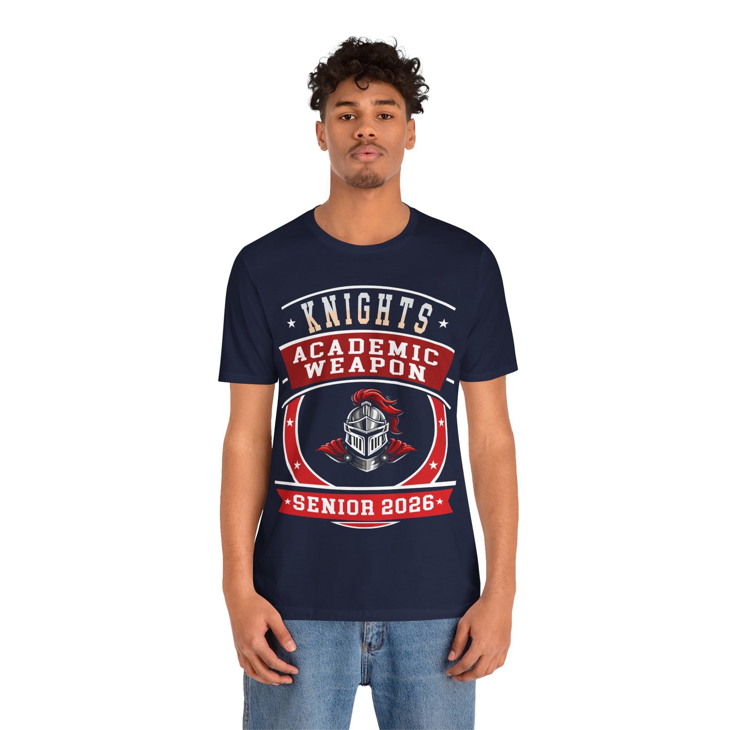 Knight Senior 2026 Shirt – Academic Weapon Graduation Tee