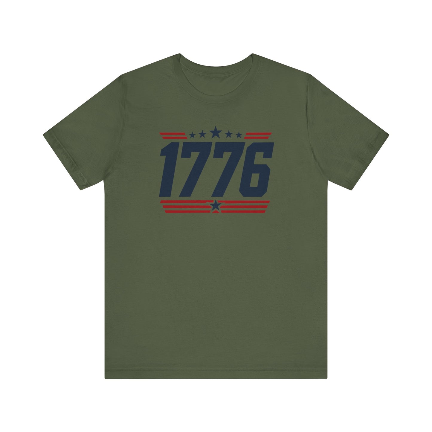 1776 Patriotic Tee — American Independence Flag Graphic Shirt