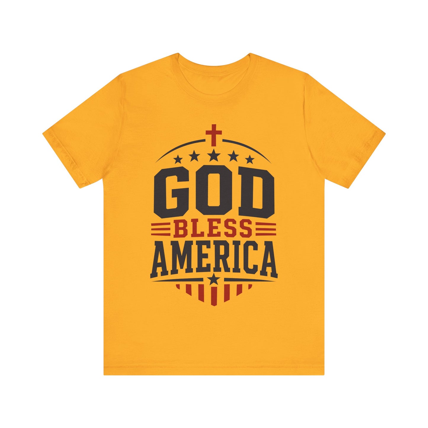 God Bless America T-Shirt — Patriotic Flag Graphic Tee