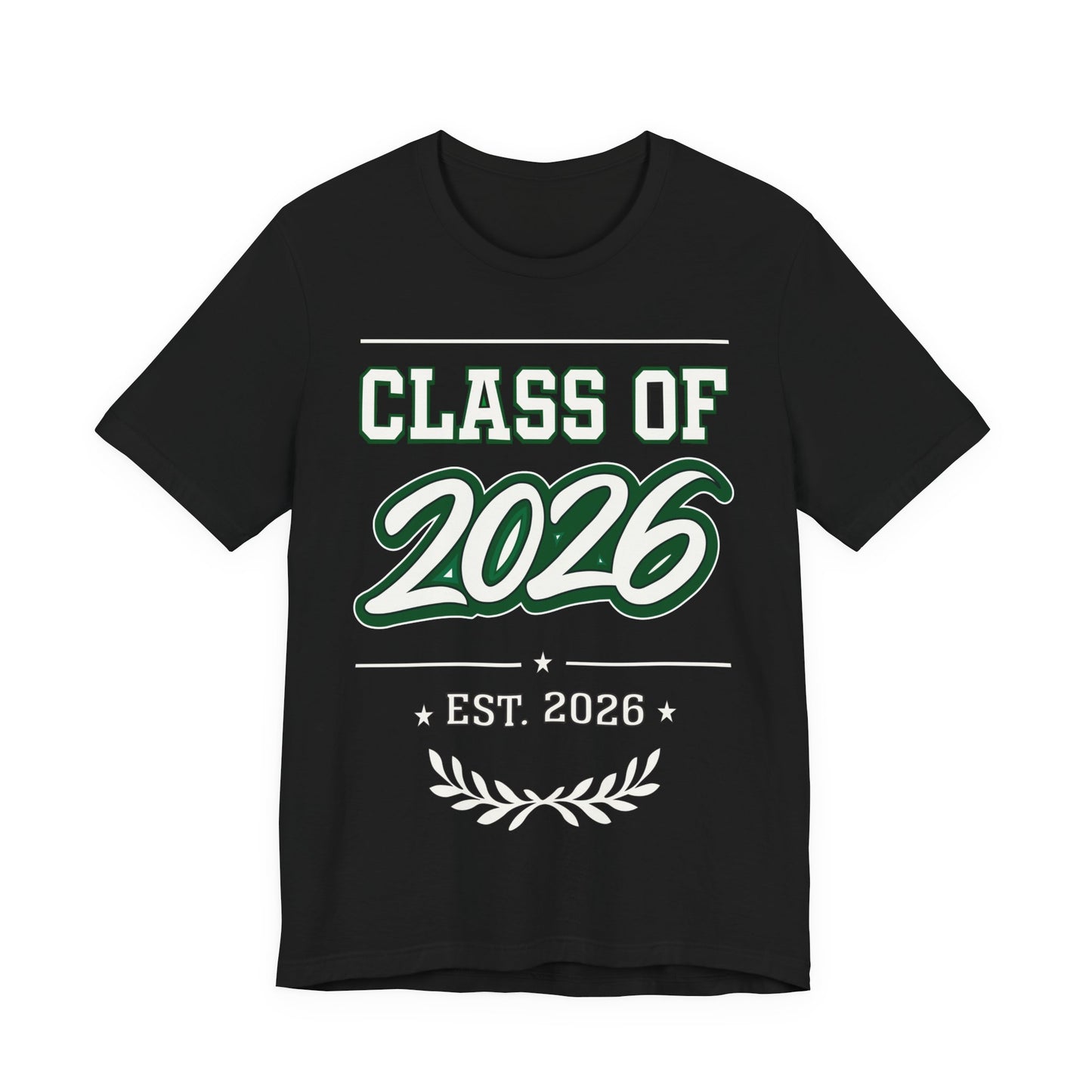 Class of 2026 Tee — Graduation T-Shirt, 'Est. 2026' Senior Gift