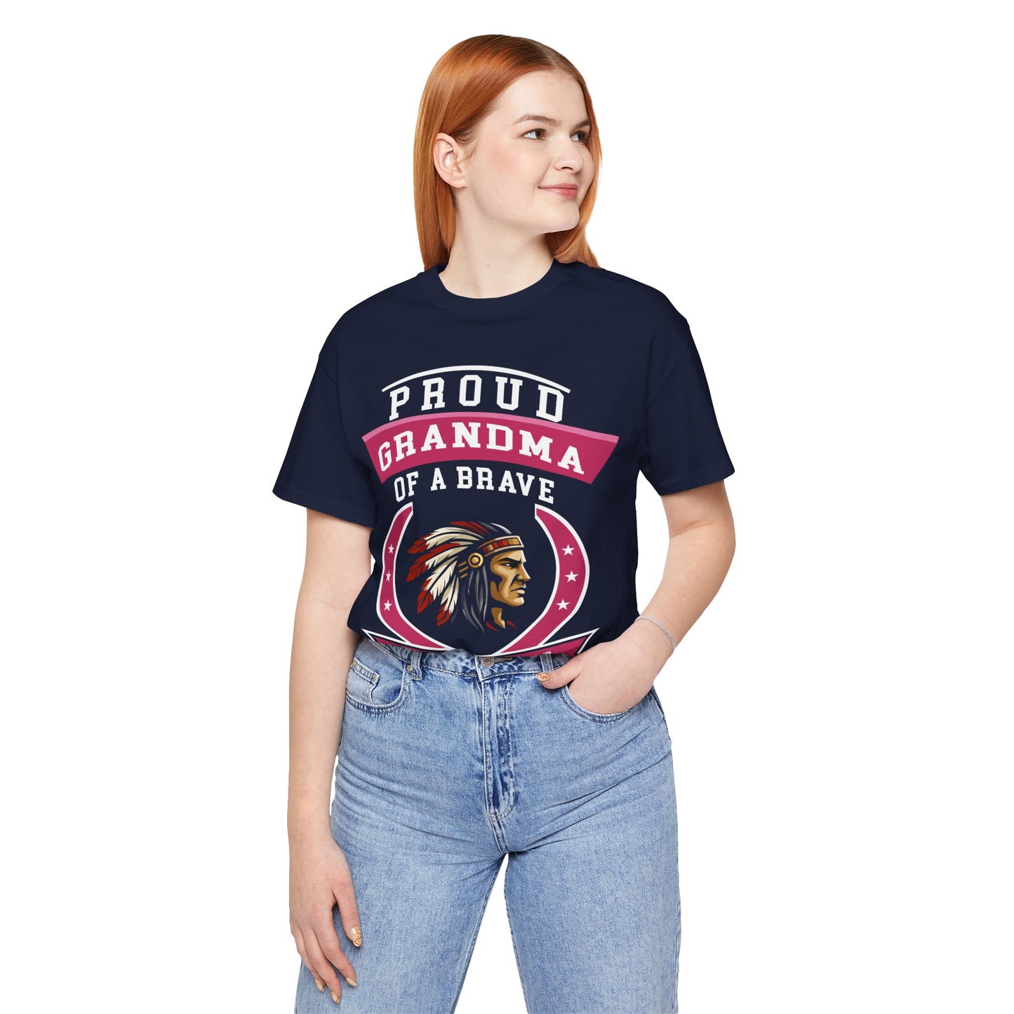 Proud Grandma of a Brave – Class of 2026 Graduation Shirt