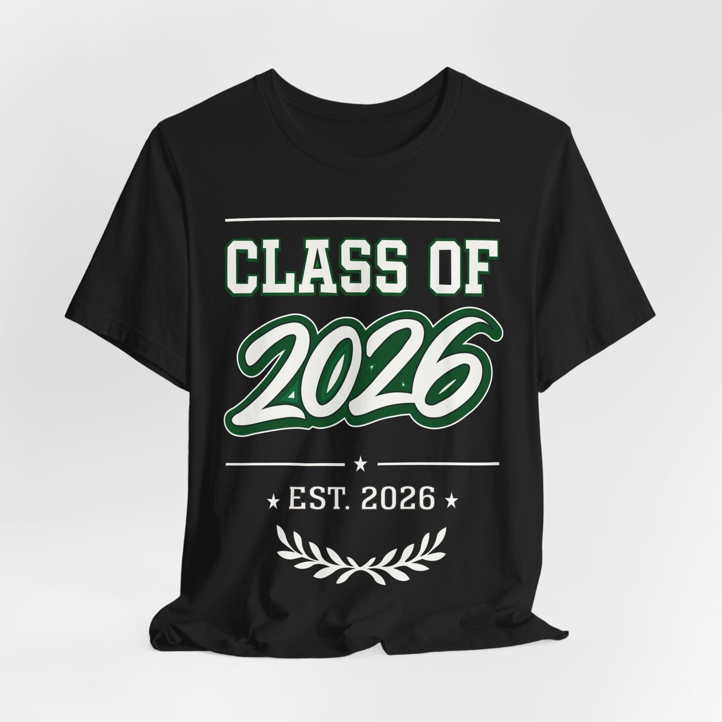 Class of 2026 Tee — Graduation T-Shirt, 'Est. 2026' Senior Gift