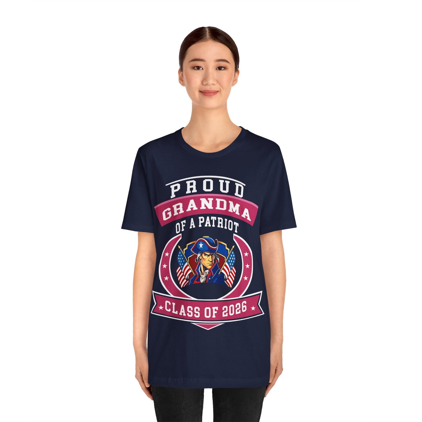 Proud Grandma of a Patriot – Class of 2026 Graduation Shirt