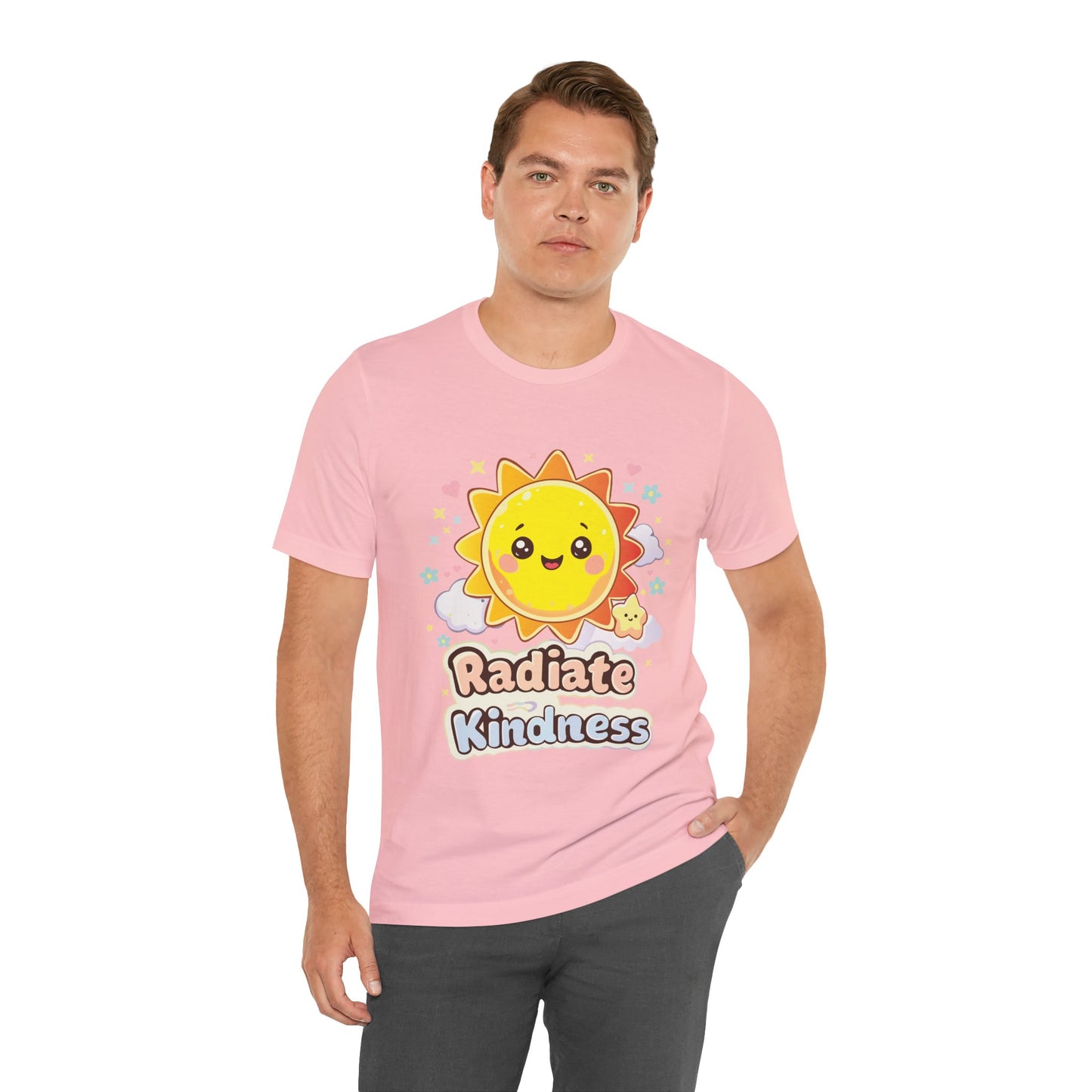 Radiate Kindness T-Shirt — Cute Kawaii Sun Graphic Tee