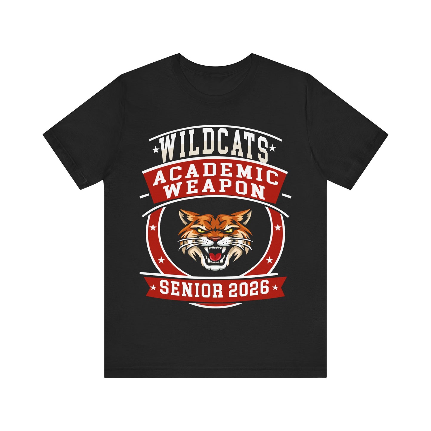 Wildcats Senior 2026 Shirt – Academic Weapon Graduation Tee