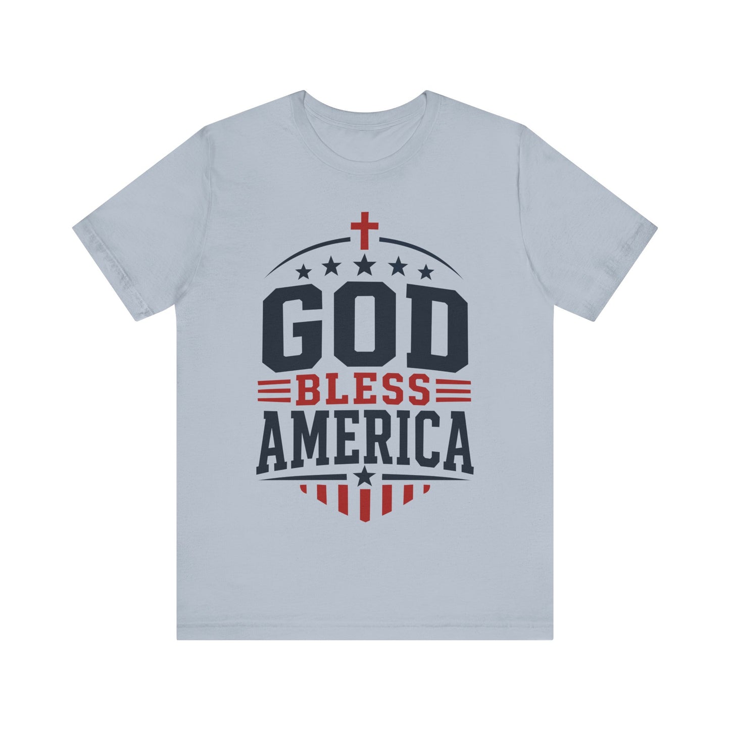 God Bless America T-Shirt — Patriotic Flag Graphic Tee