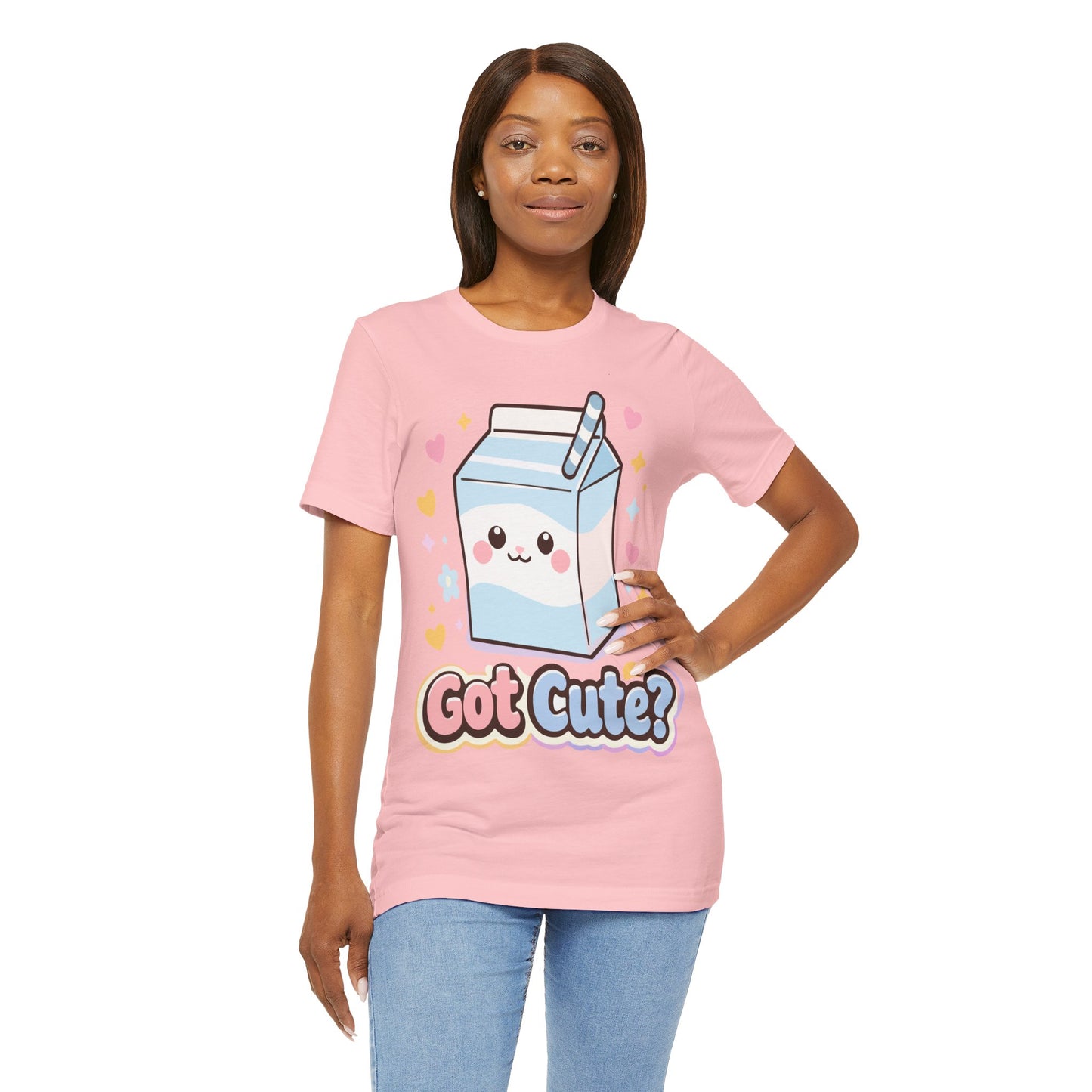 Got Cute? Kawaii Milk Carton T‑Shirt