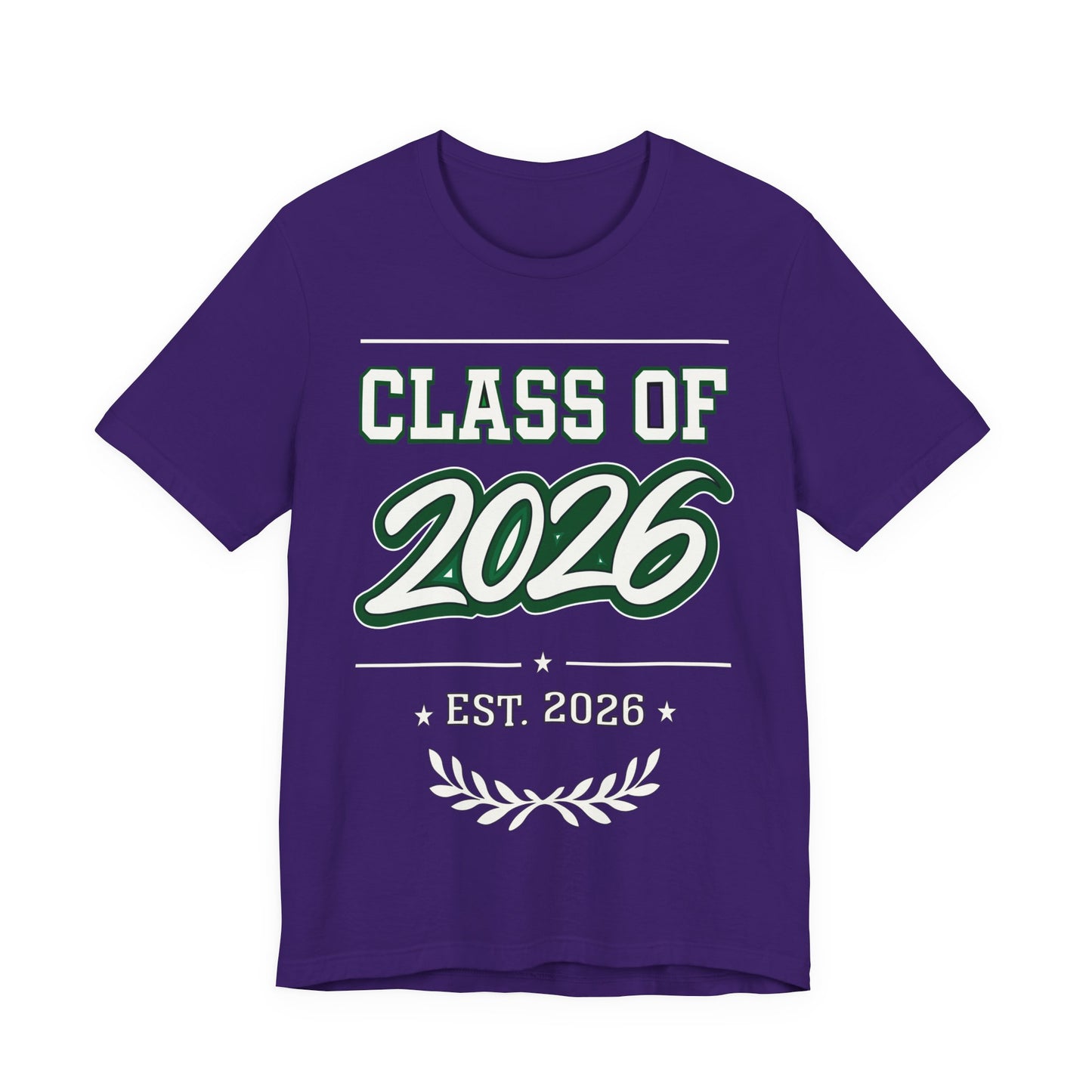 Class of 2026 Tee — Graduation T-Shirt, 'Est. 2026' Senior Gift