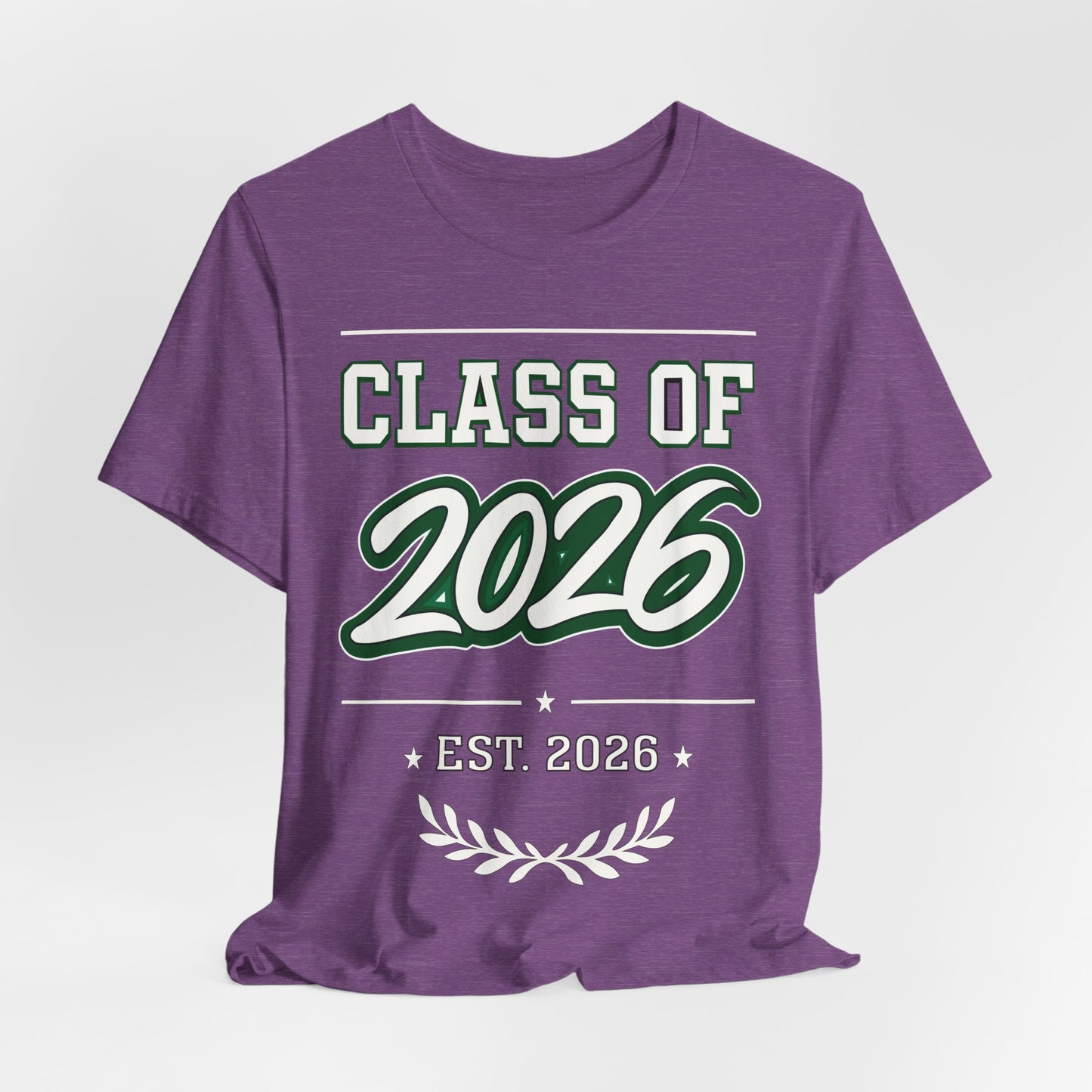 Class of 2026 Tee — Graduation T-Shirt, 'Est. 2026' Senior Gift