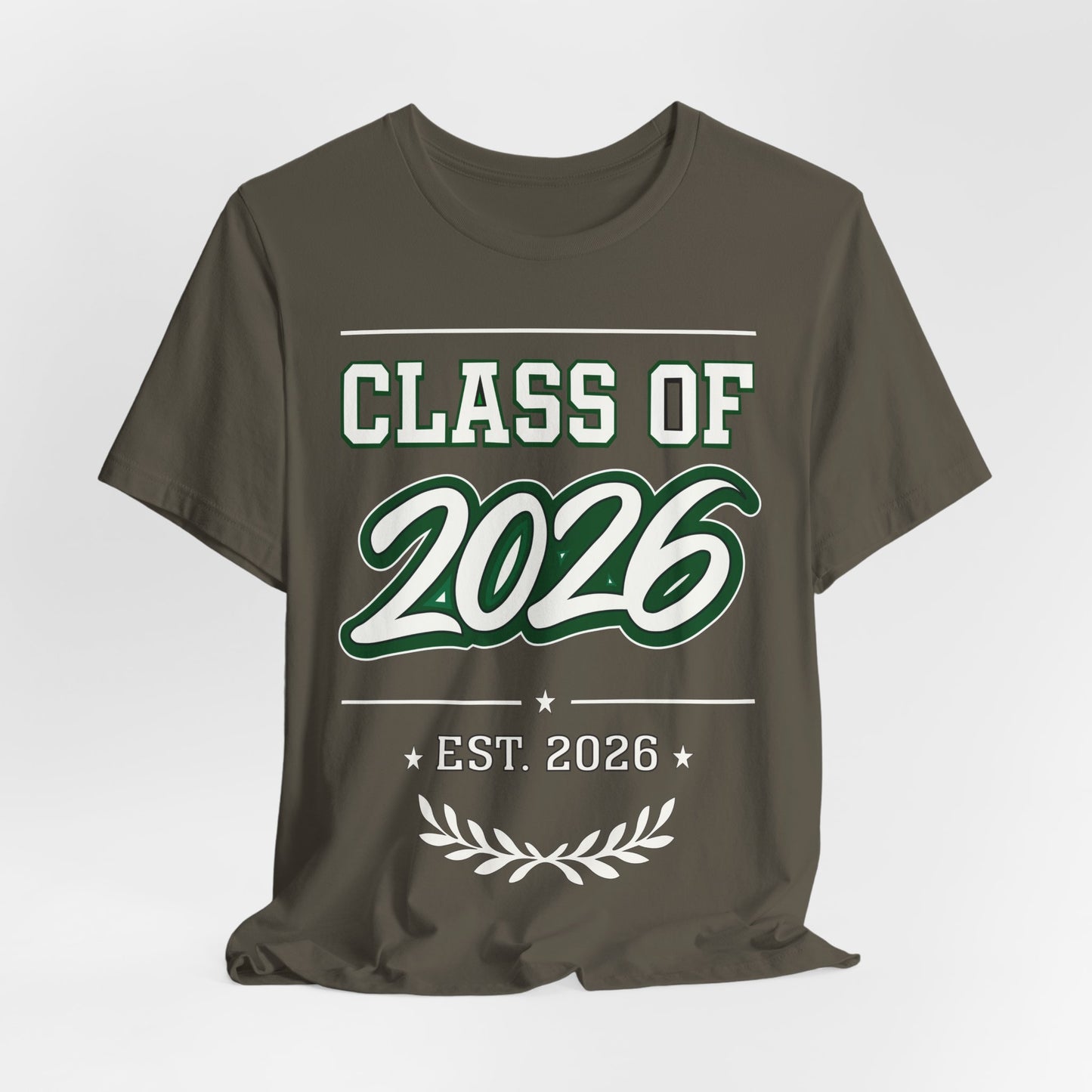 Class of 2026 Tee — Graduation T-Shirt, 'Est. 2026' Senior Gift