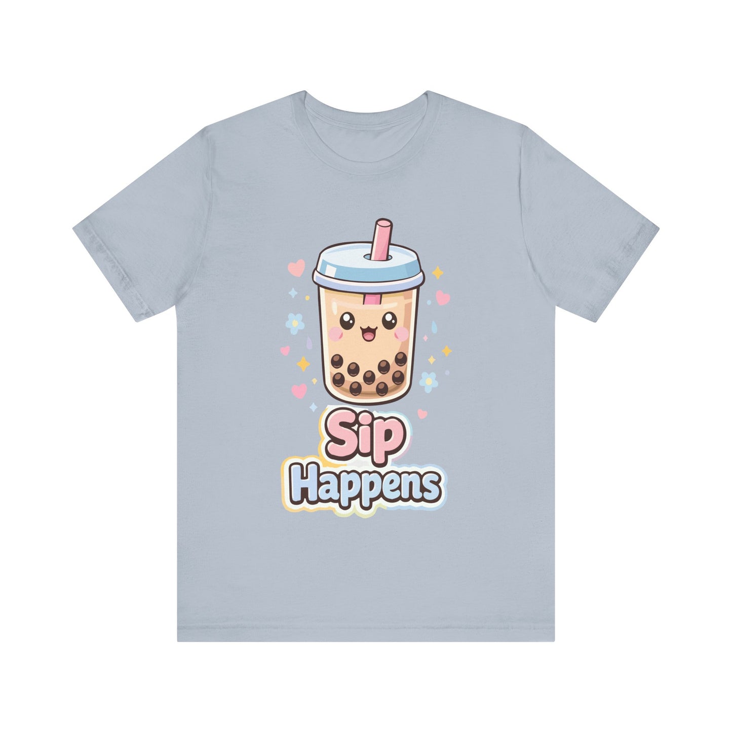 Bubble Tea T-Shirt — Cute “Sip Happens” Boba Tee
