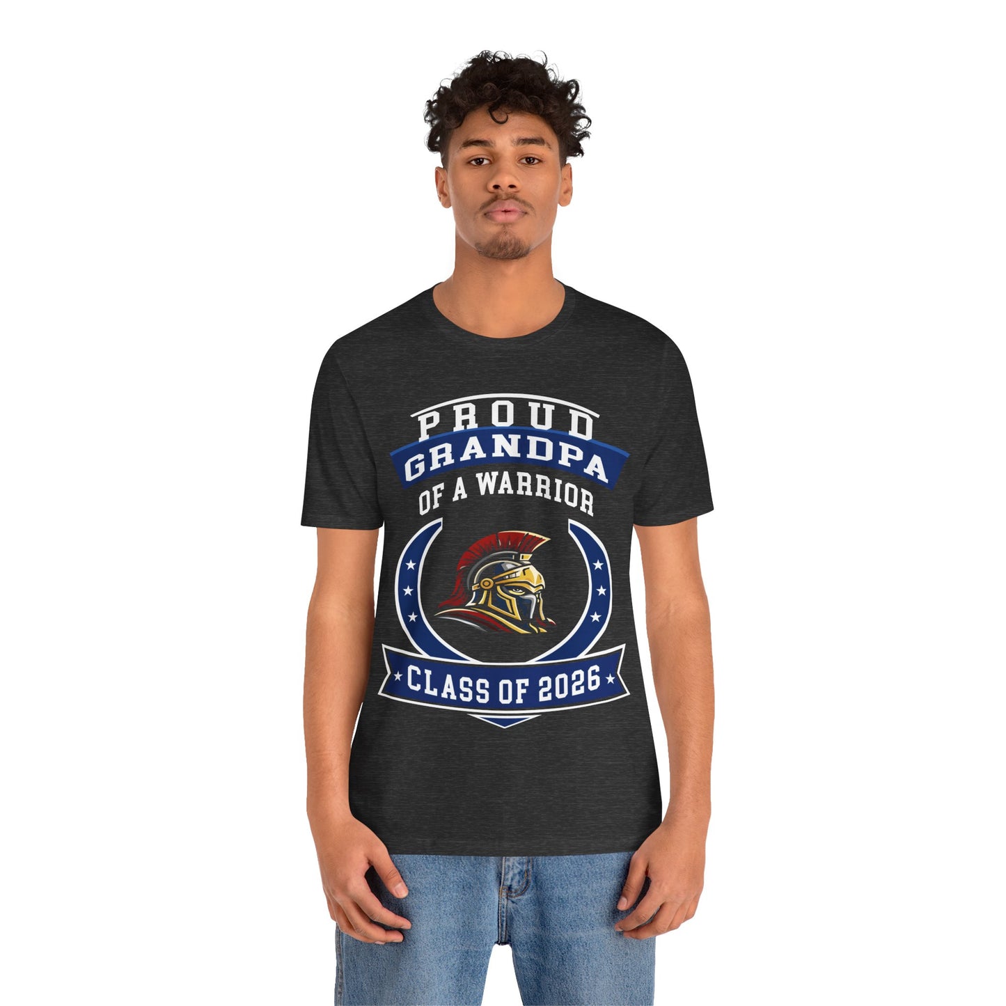 Proud Grandpa of a Warrior – Class of 2026 Graduation Shirt