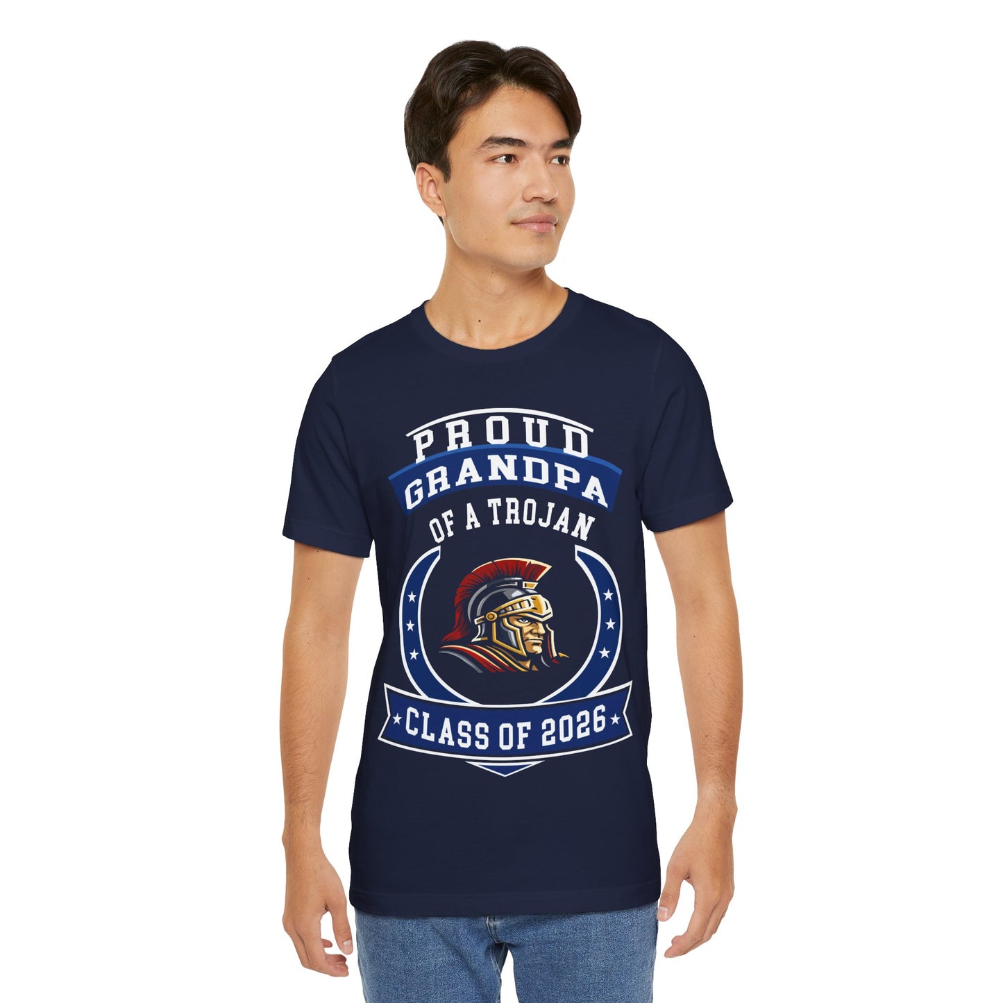 Proud Grandpa of a Trojan – Class of 2026 Graduation Shirt