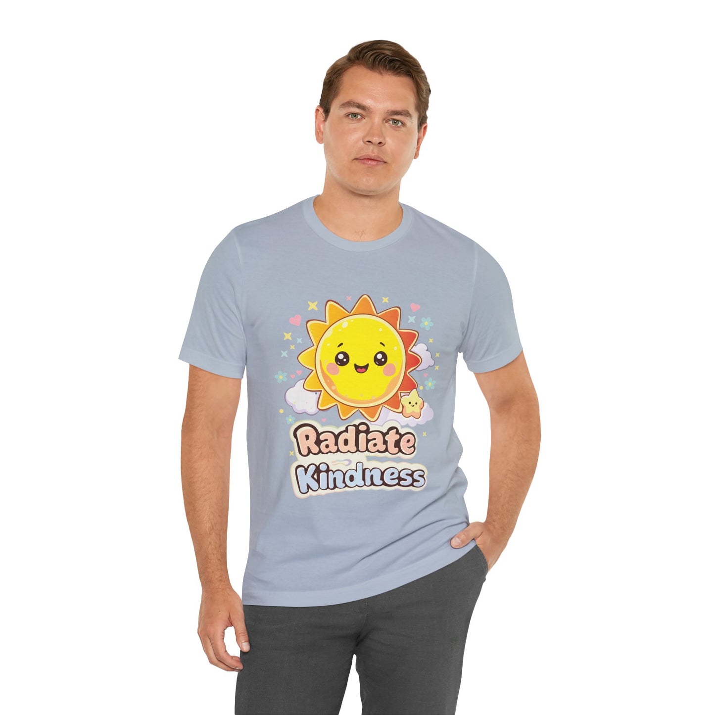Radiate Kindness T-Shirt — Cute Kawaii Sun Graphic Tee