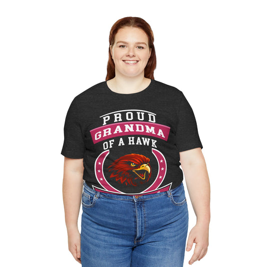 Proud Grandma of a Hawk – Class of 2026 Graduation Shirt