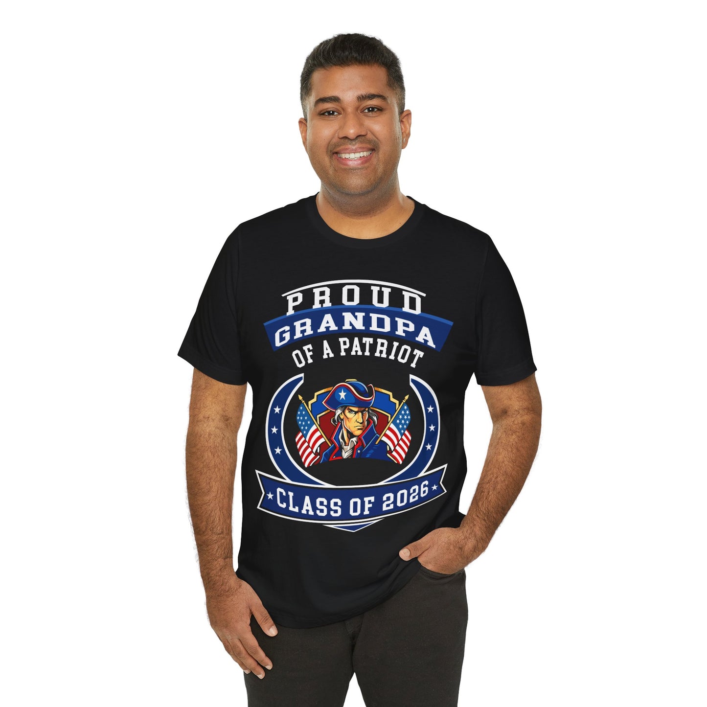 Proud Grandpa of a Patriot – Class of 2026 Graduation Shirt