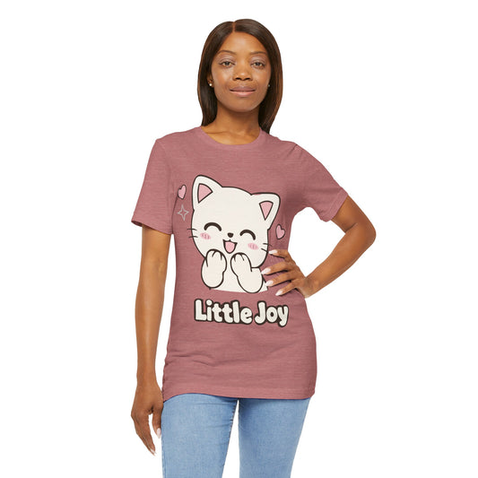 Cute Kawaii Cat 'Little Joy' T-Shirt