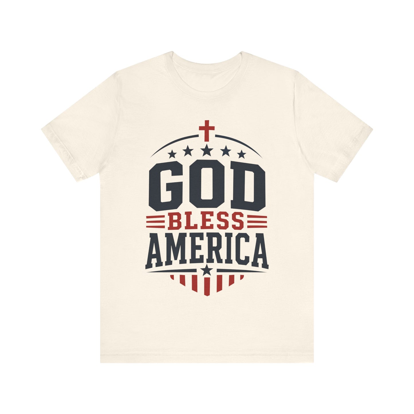 God Bless America T-Shirt — Patriotic Flag Graphic Tee