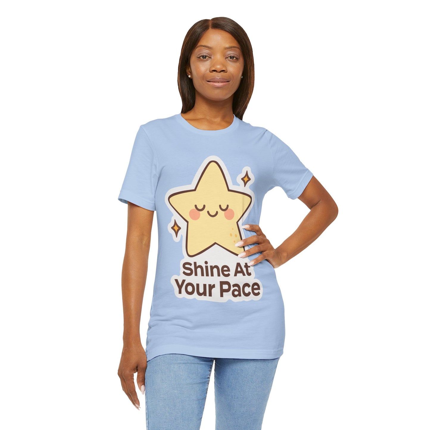 Shine At Your Pace Star Tee
