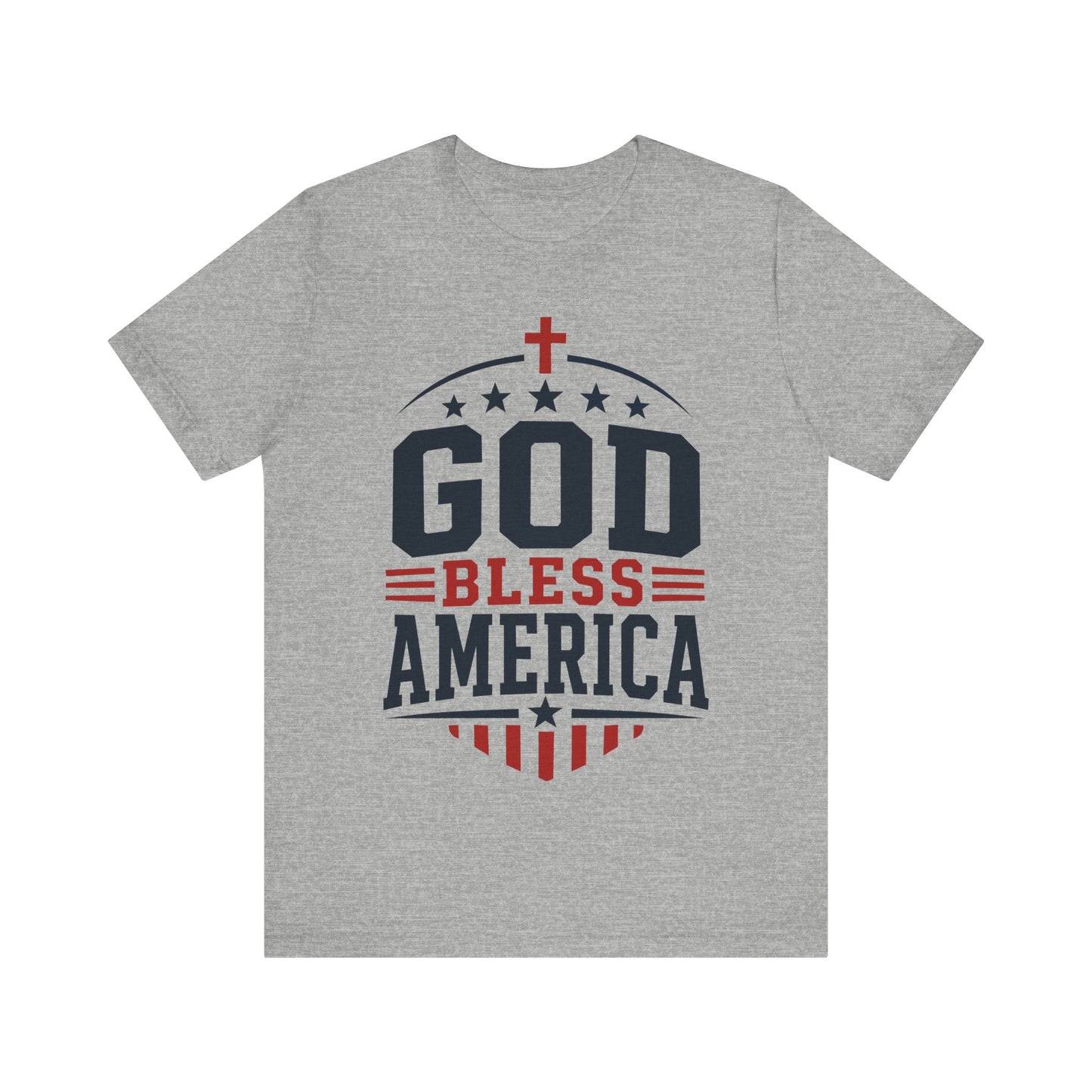 God Bless America T-Shirt — Patriotic Flag Graphic Tee
