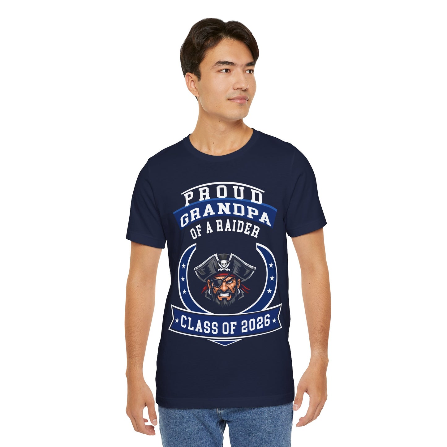 Proud Grandpa of a Raider – Class of 2026 Graduation Shirt