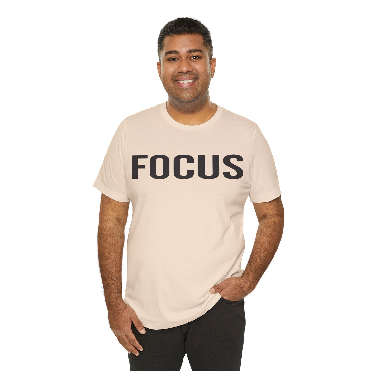 FOCUS Graphic Tee — Minimal Motivational Shirt