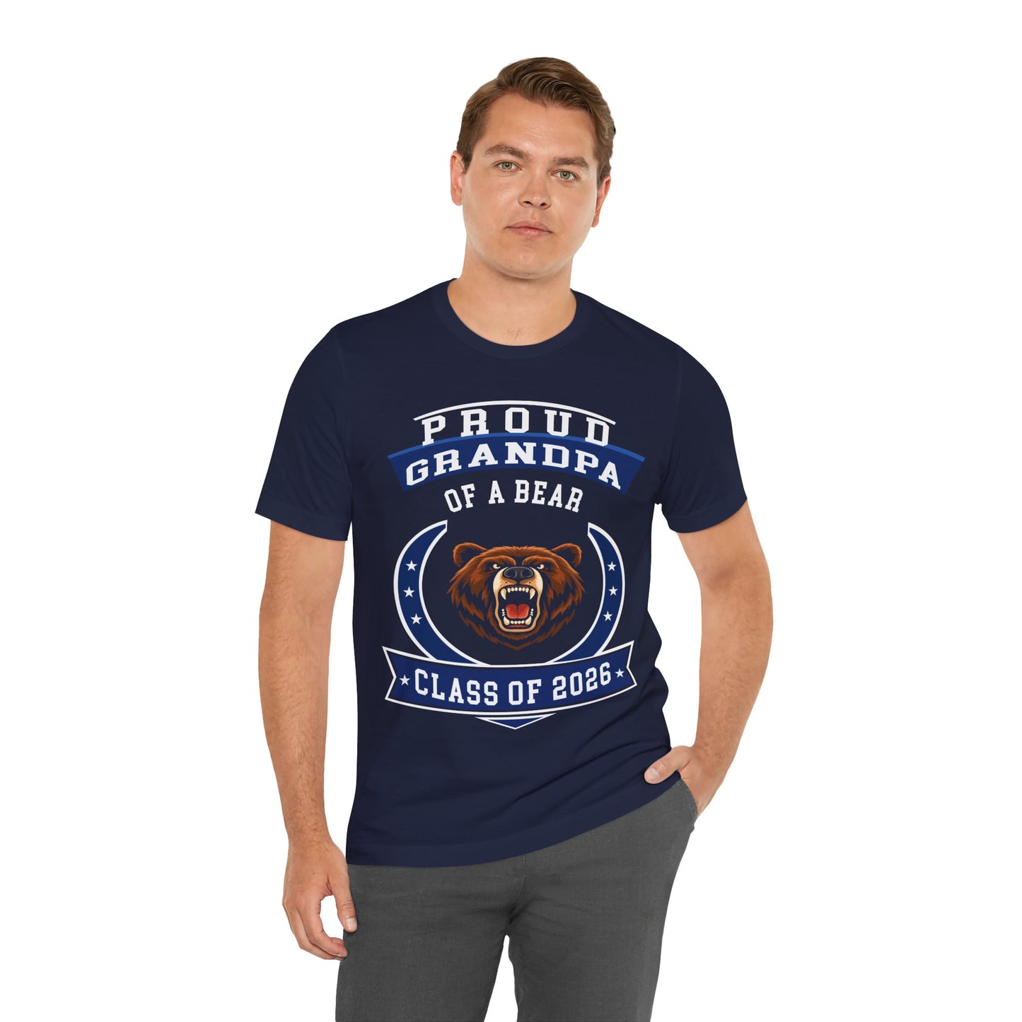 Proud Grandpa of a Bear – Class of 2026 Graduation Shirt