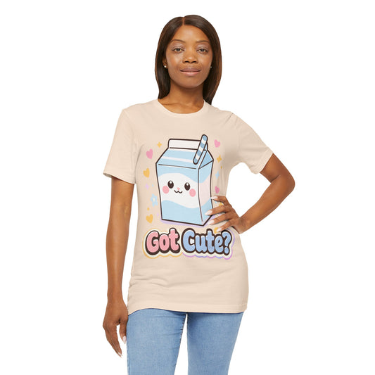 Got Cute? Kawaii Milk Carton T‑Shirt